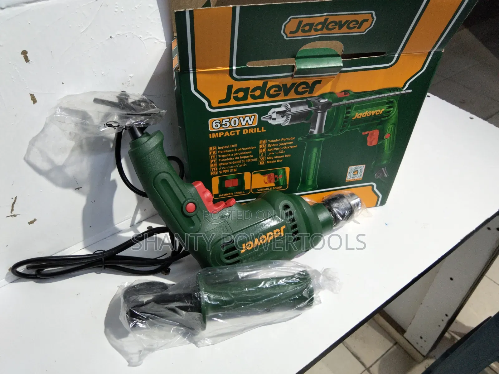 Jadever Impact Drill 650watts