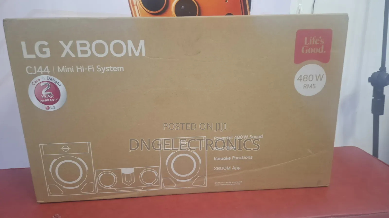 LG XBOOM CJ44 | 480W | 2.1ch |
