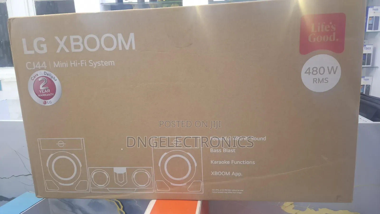 LG XBOOM CJ44 | 480W | 2.1ch |