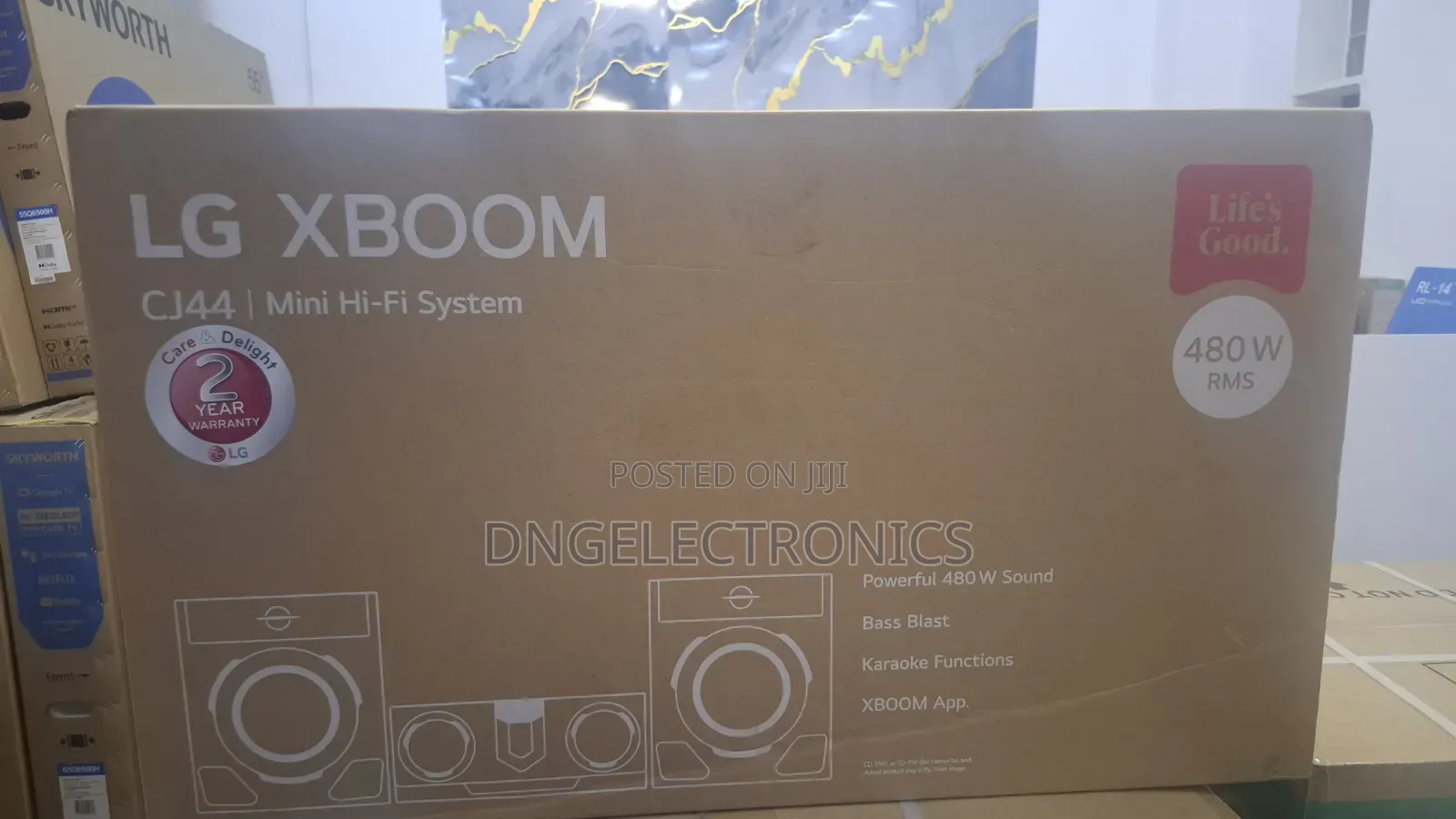 LG XBOOM CJ44 | 480W | 2.1ch |