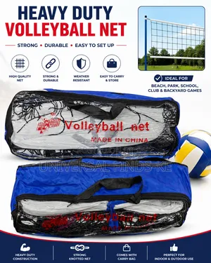 Professional Volleyball Net for Indoor Outdoor Training Practice And