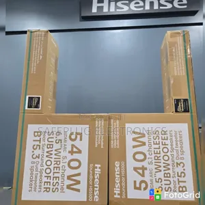 Hisense HS5100 540W Soundbar – 5.1CH Home Theatre Sound System