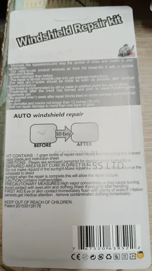 Windscreen Repair Kit