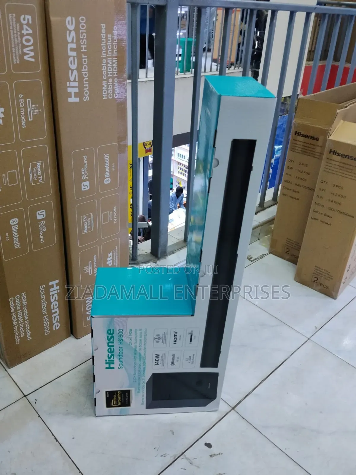 Hisense 2.1CH 140W Home Audio Soundbar System