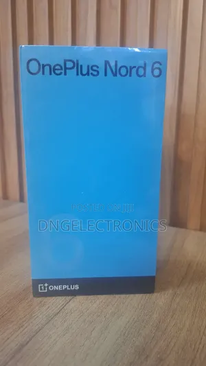 New OnePlus Nord 6 256 GB Silver