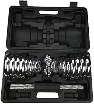 Adjustable Chrome Dumbbells 30kg