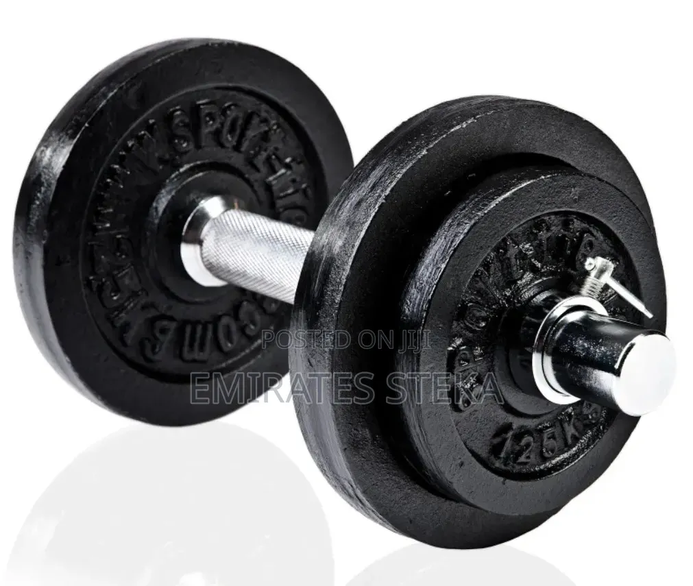 10kg Adjustable Cast Iron Dumbell Set