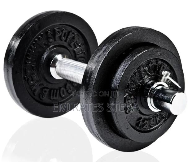10kg Adjustable Cast Iron Dumbell Set