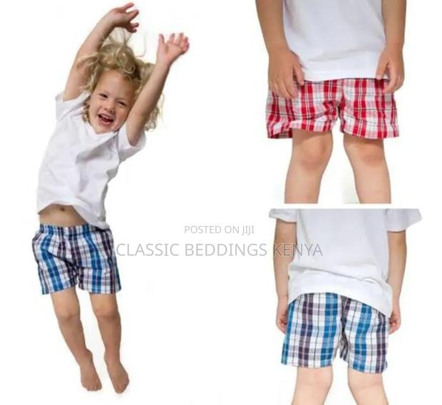 Checked Boys Boxer