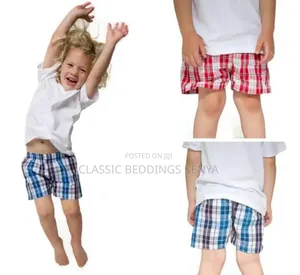 Checked Boys Boxer