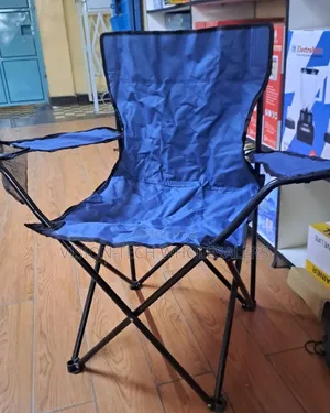 Portable Foldable Camping Chair With Arm Rest