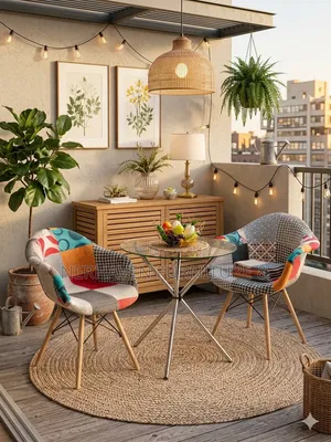 Modern 2-Seater Dining Set