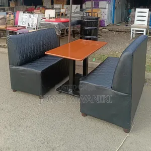 Modern Restaurant or Bar Seating Bench 4 Seater and a Table