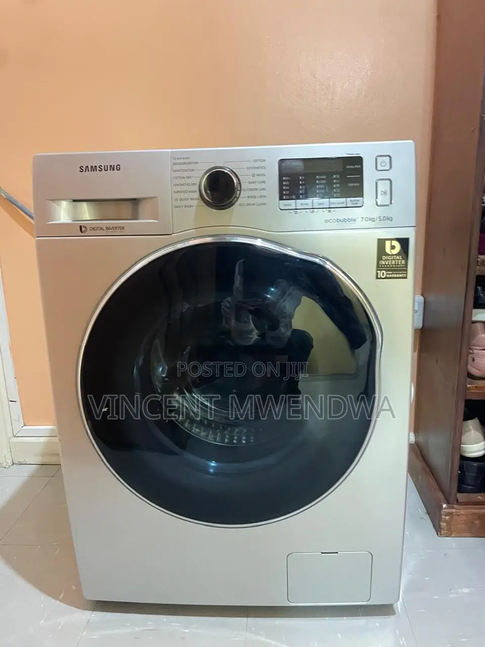 WFF5000E Front Loading Washer With Eco Bubble, 7kg Kg