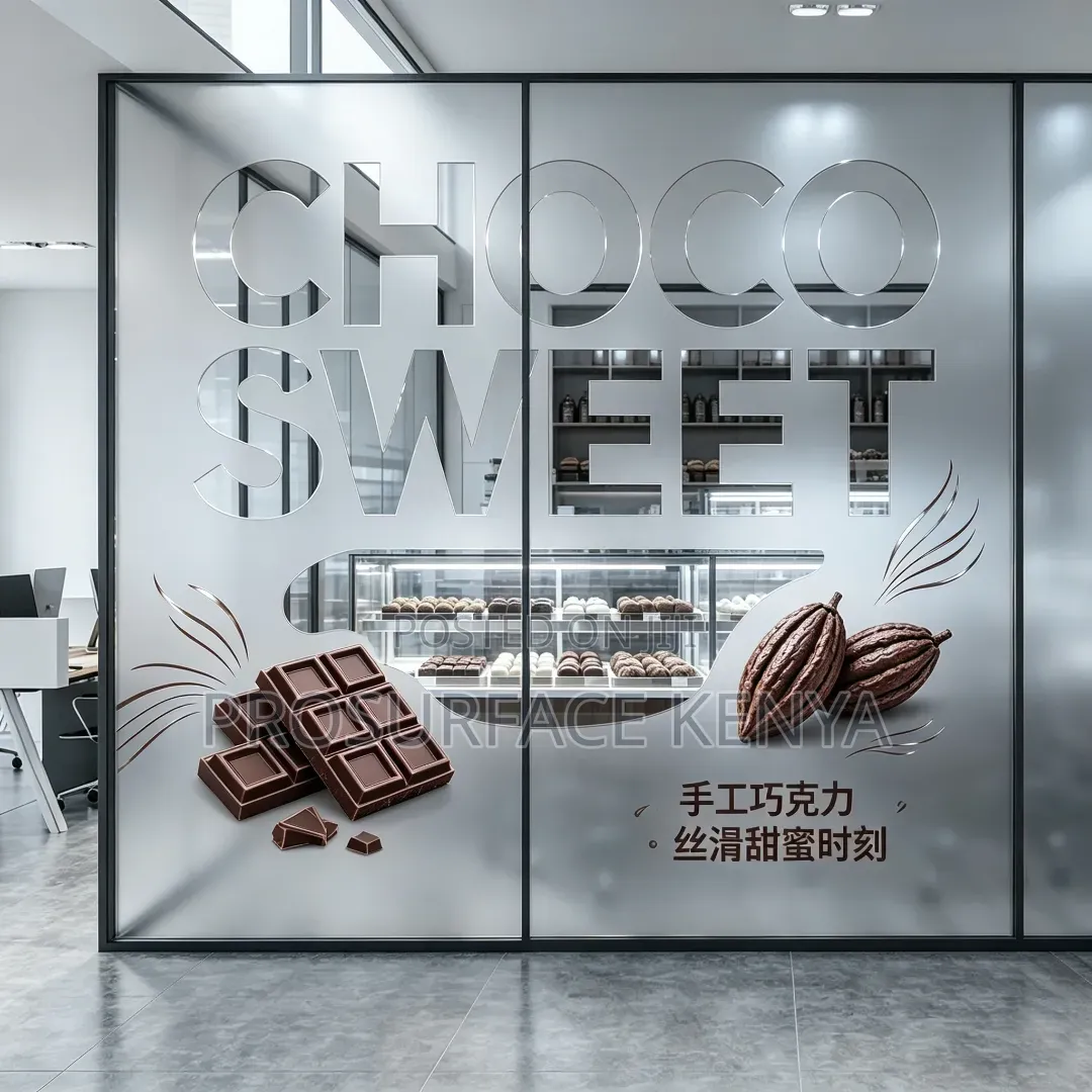 Plotter-Cut Frosted Glass Film for Doors Windows