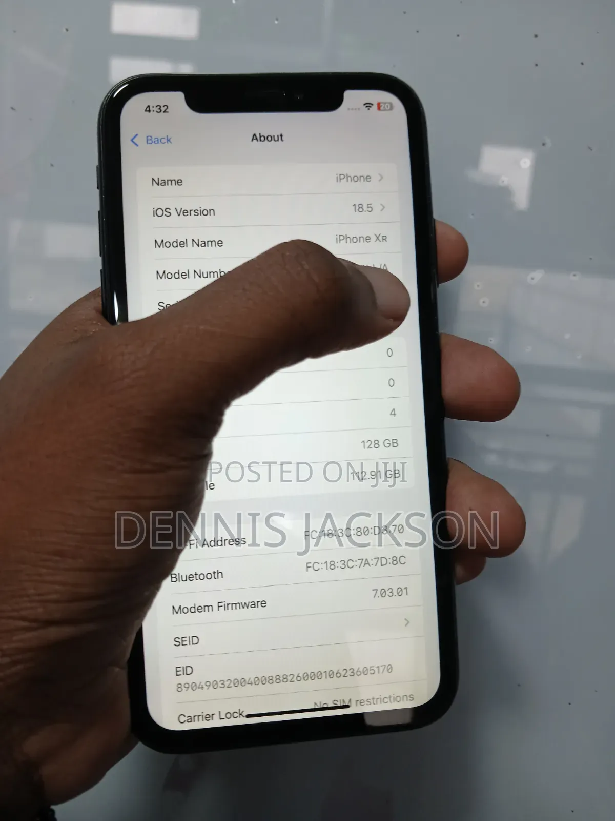 Apple iPhone XR 128 GB Black