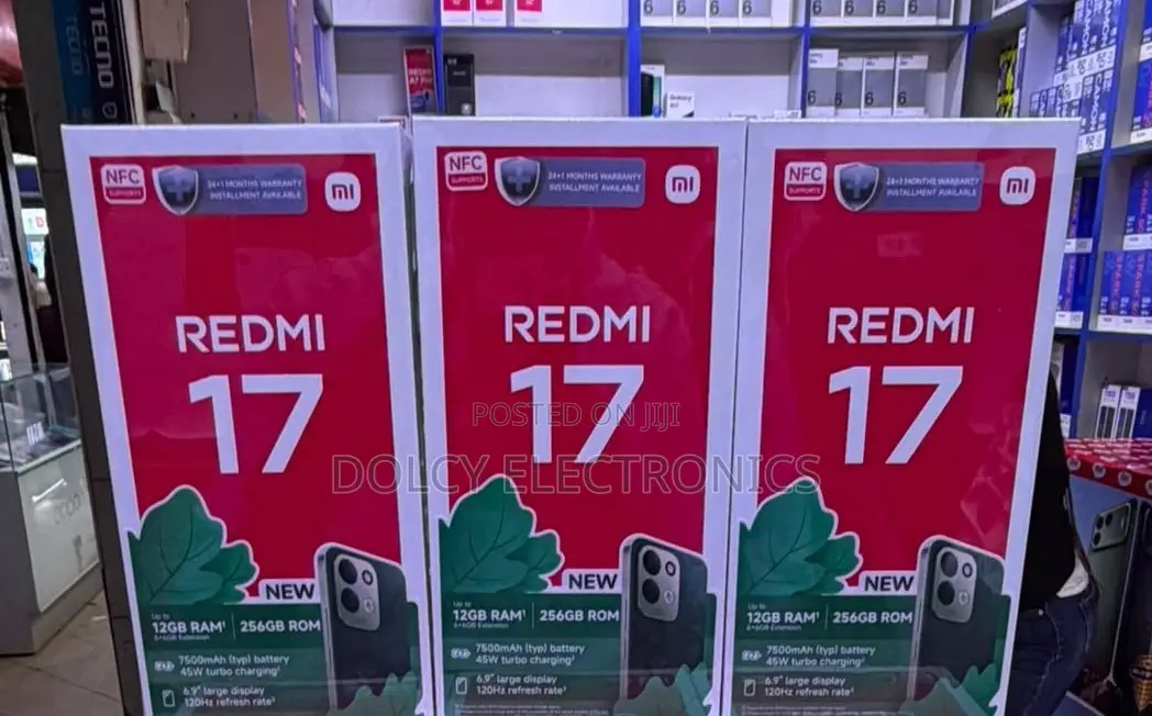 New Xiaomi Redmi 17 128 GB Red