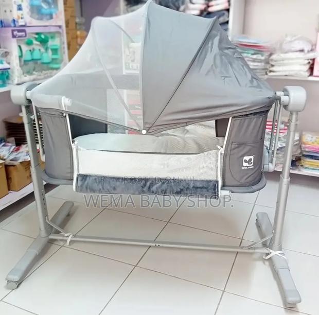 Electric Coolbaby 4-in-1 Multi-Functional Bedside Bassinet - thumbnail 5