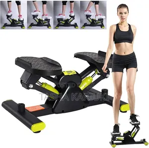 V-Shaped Rock Stepper With Elastic Rope – Home Fitness Trainer