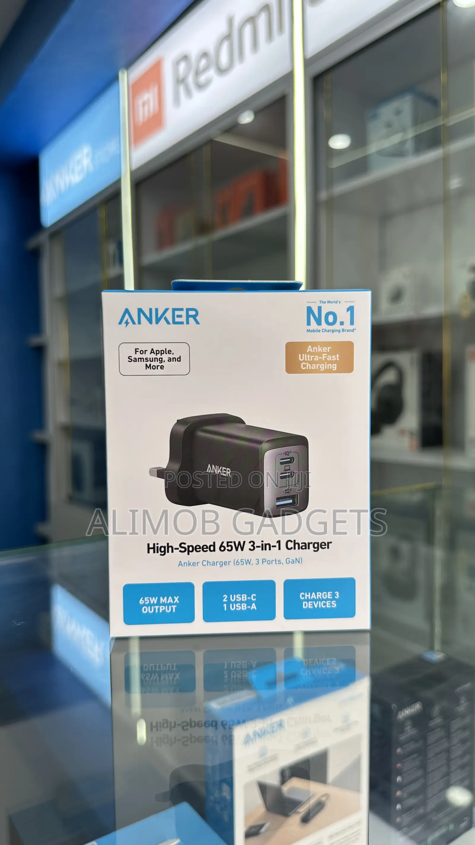 Anker High Speed 65w 3in1Charger - CLEARANCE SALE!