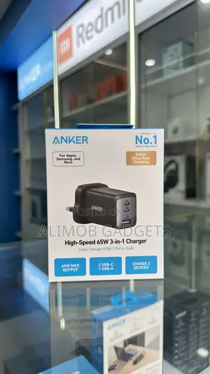Anker High Speed 65w 3in1Charger - CLEARANCE SALE!
