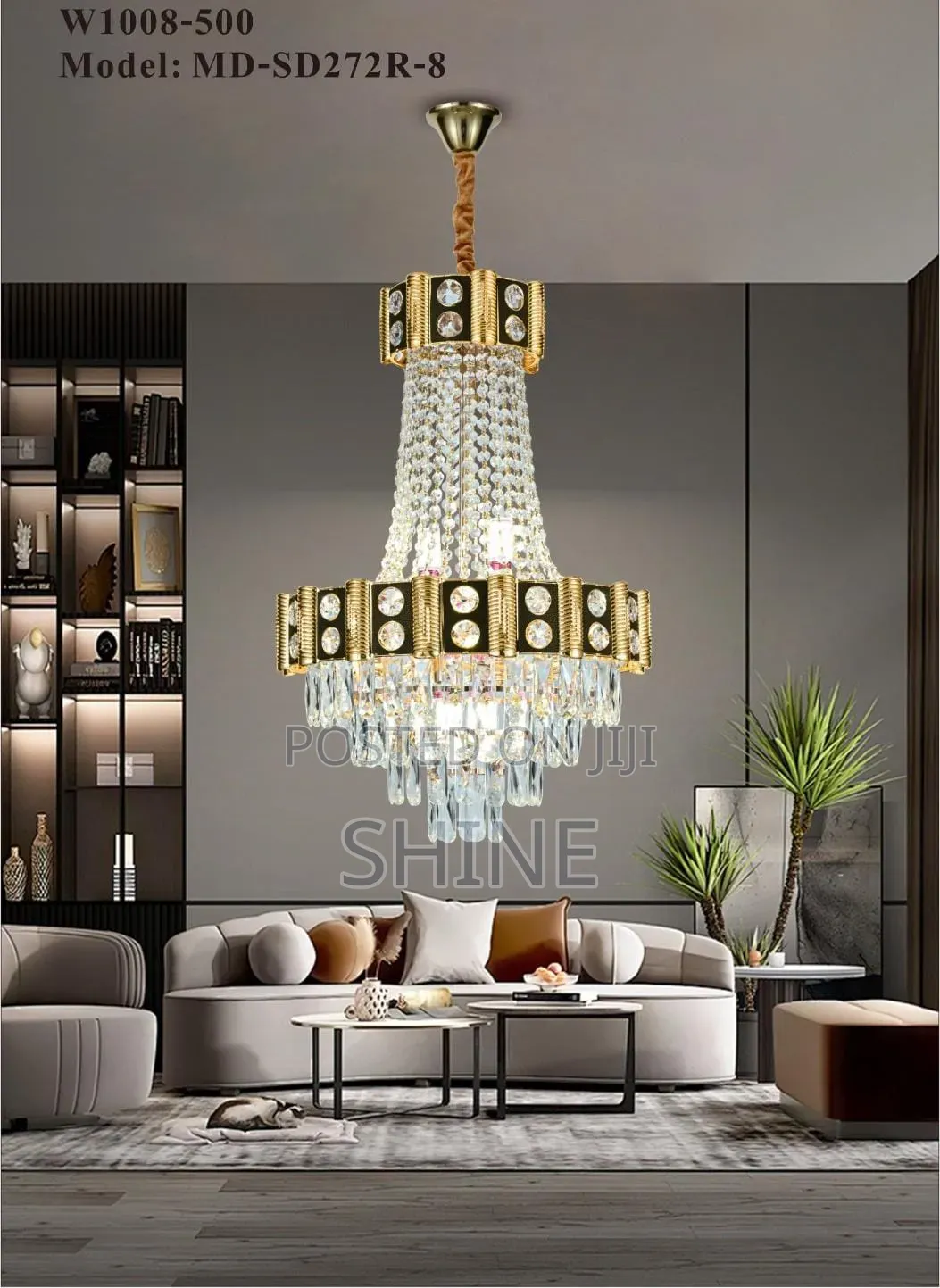 Stunning French Empire Crystal Chandelier