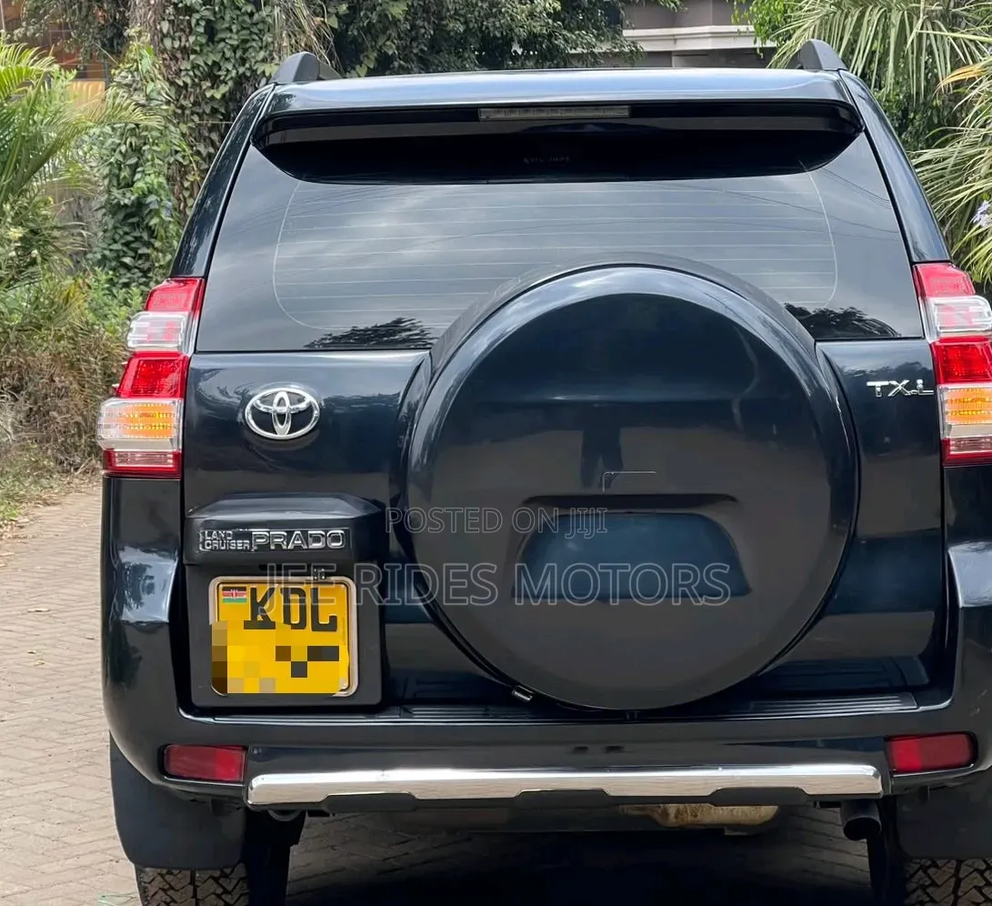 Toyota Land Cruiser Prado 2010 Burgundy