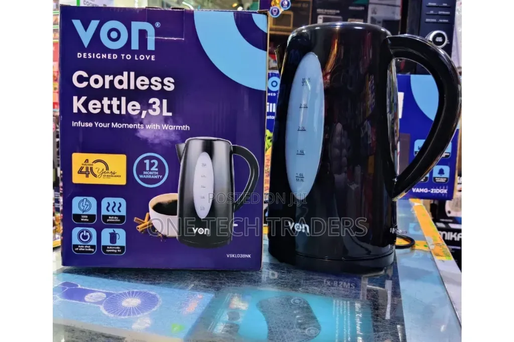 Von 3Litres Cordless Kettle