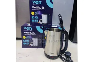 Von Cordless Kettle  StainlessSteel 2LITRES
