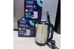 Von Cordless Kettle  StainlessSteel 2LITRES
