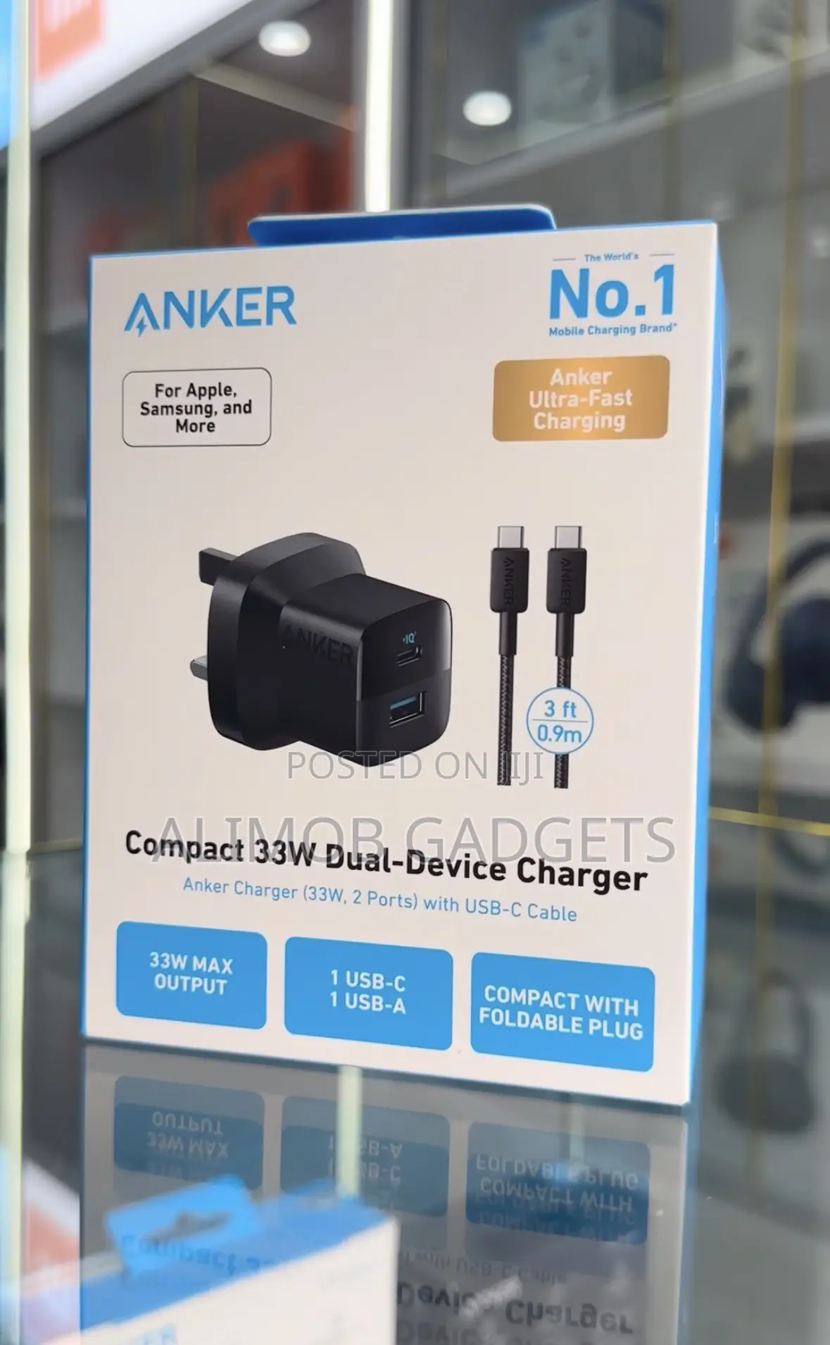 Anker 33W Dual Charger - CLEARANCE SALE!