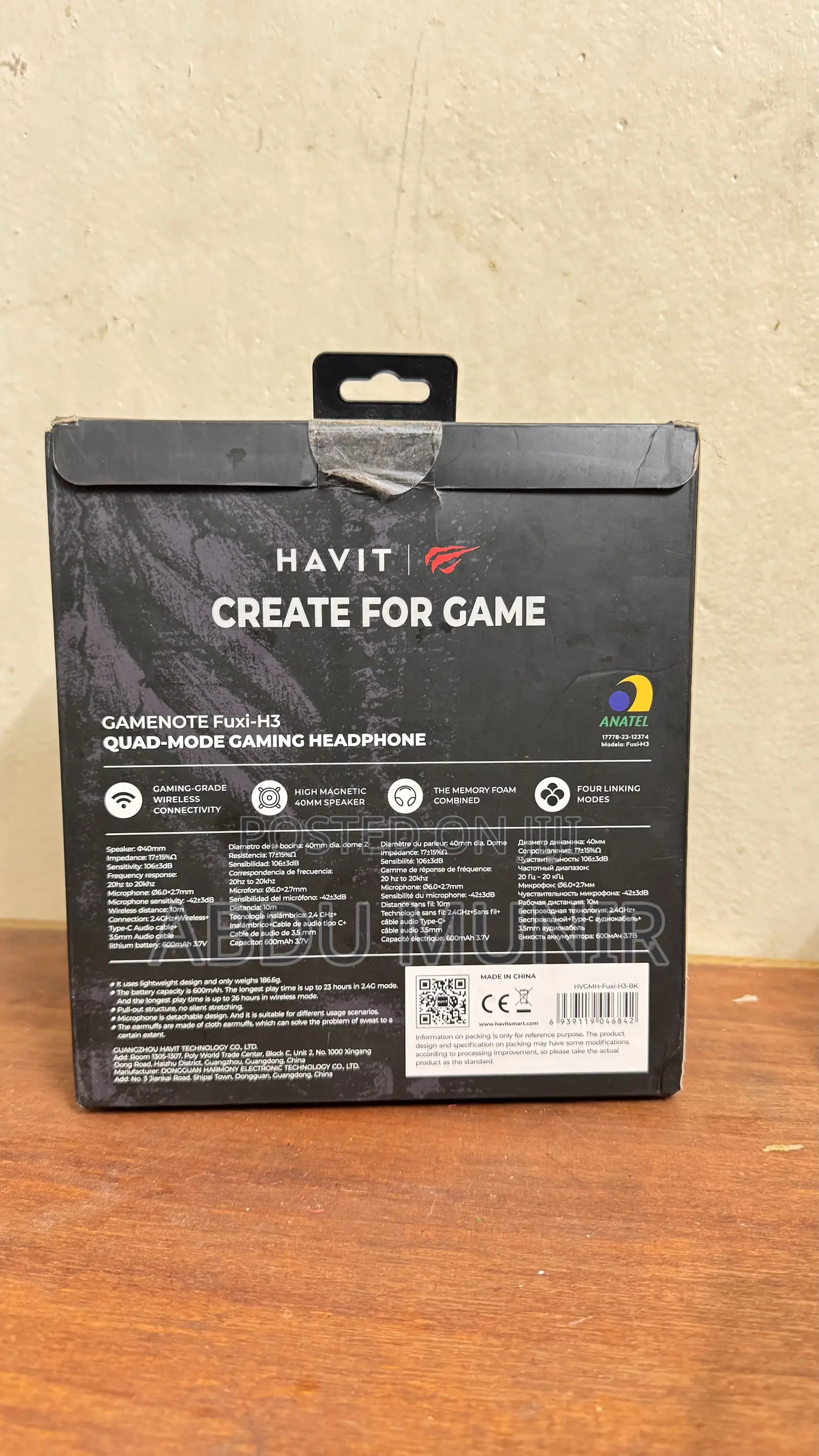 Havit Gamenote Fuxi-H3
