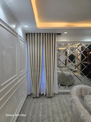 Cream Modern Elegant Curtains for Apartments