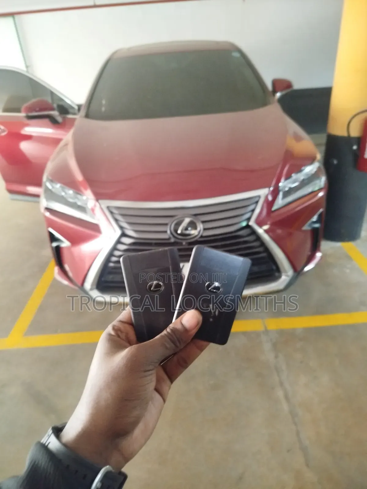 Lexus Rx Car Key Duplication