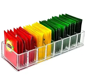 8 Compartment Transparent Multifunctional Storage