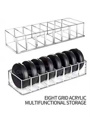 8 Compartment Transparent Multifunctional Storage