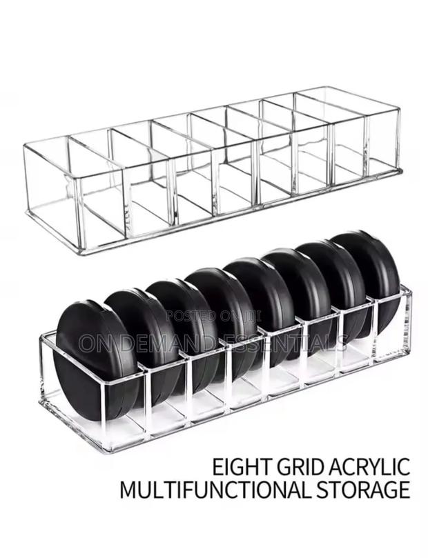 8 Compartment Transparent Multifunctional Storage - thumbnail 5