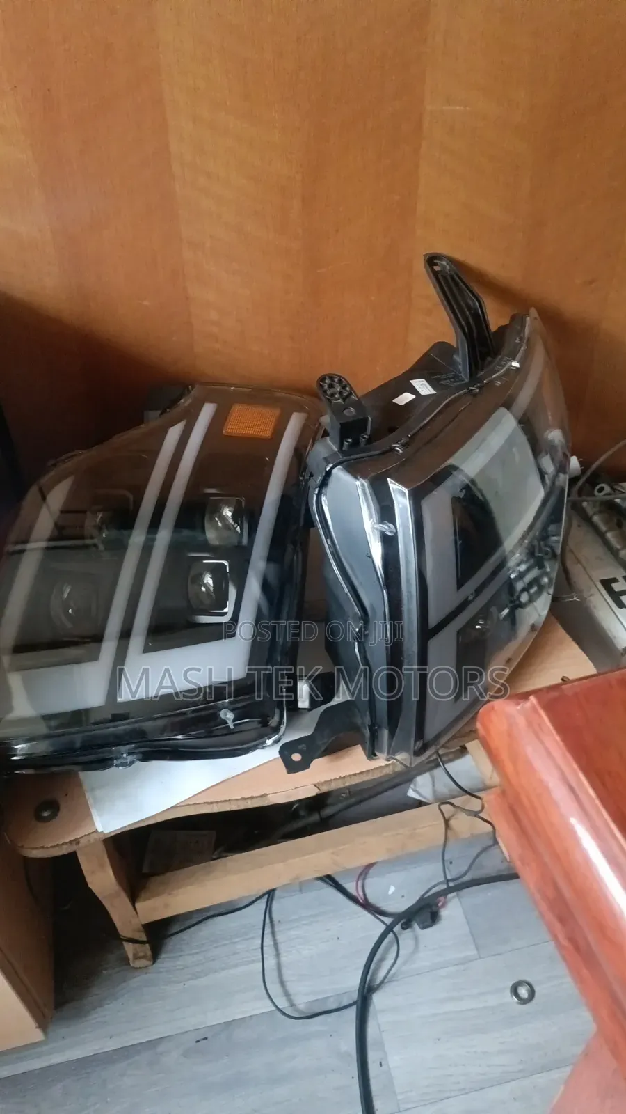 Headlights Pajero After Market
