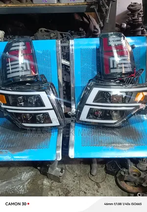 Headlights Pajero After Market