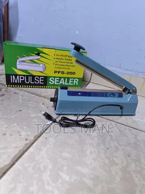 Impulse Sealer Metal PFS-200 200mm Plastic Bag Sealing Machine