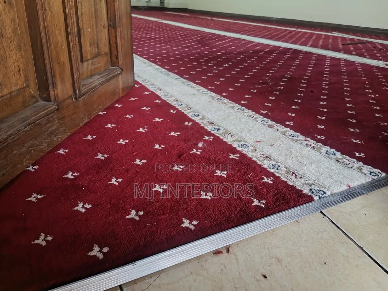 Premium Red Carpet Wall to Wall Durable Modern Interior Upgrade