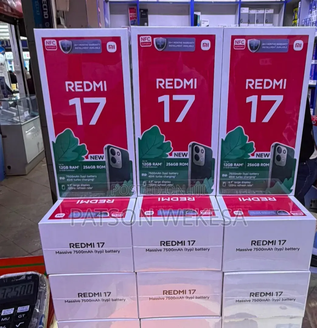 New Xiaomi Redmi 17 128 GB Black