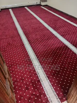 Luxury Red Wall Carpet Premium Quality Home Office Flooring