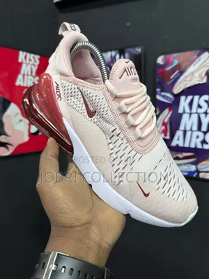 Ladies Nike Airmax 270 Pink Sneakers