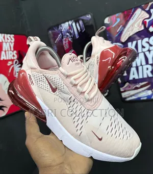 Ladies Nike Airmax 270 Pink Sneakers