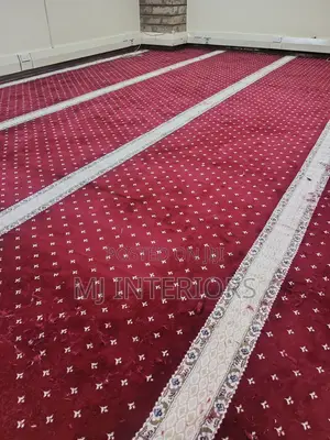 Premium Red Wall Carpet Installation Elegant Modern Home Look