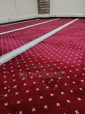 Premium Red Wall Carpet Installation Elegant Modern Home Look