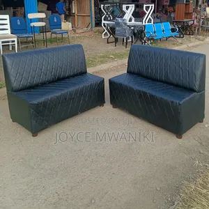 Vip Restaurant Couch, Black 