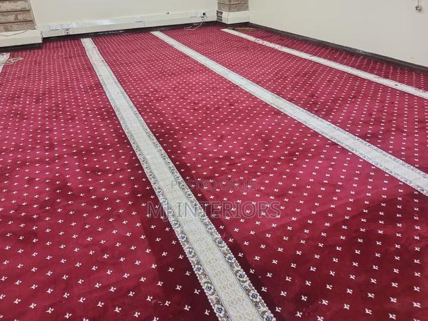 Red Wall to Wall Carpet Durable Quality Flooring for Any Space