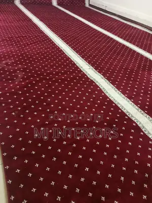 Red Wall Carpet Premium Soft Durable Elegant Interior Flooring